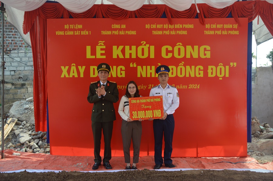 Khởi công xây dựng “Nhà đồng đội” tại Hải Phòng